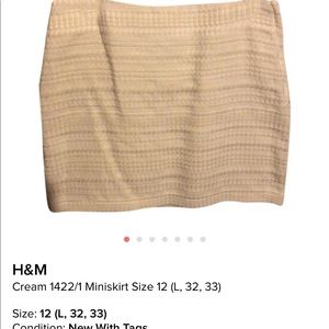 H&M Brocade Skirt